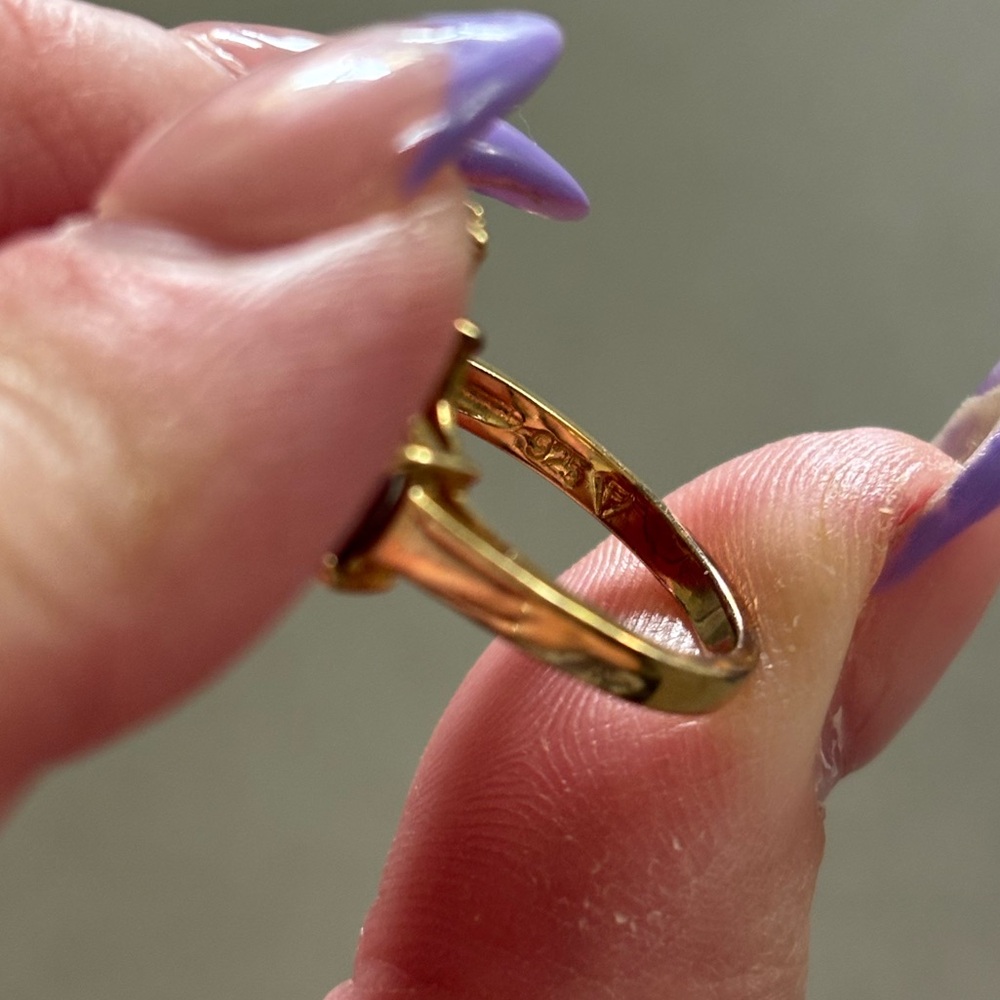 925 Sterling Multi Stone Ring - image 7